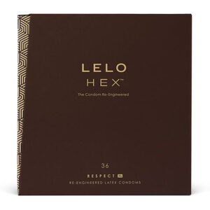 LELO – HEX PRESERVATIVOS RESPEITO XL 36 PACK