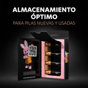 DURACELL – BATERIA ALCALINA OPTIMUM 200 AAA LR03 4 UNIDADE