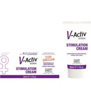 HOT – V-ACTIV CREME DE ESTIMULAÇÃO FEMININA 50ML