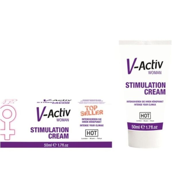 Mercadox HOT - V-ACTIV CREME DE ESTIMULAÇÃO FEMININA 50ML