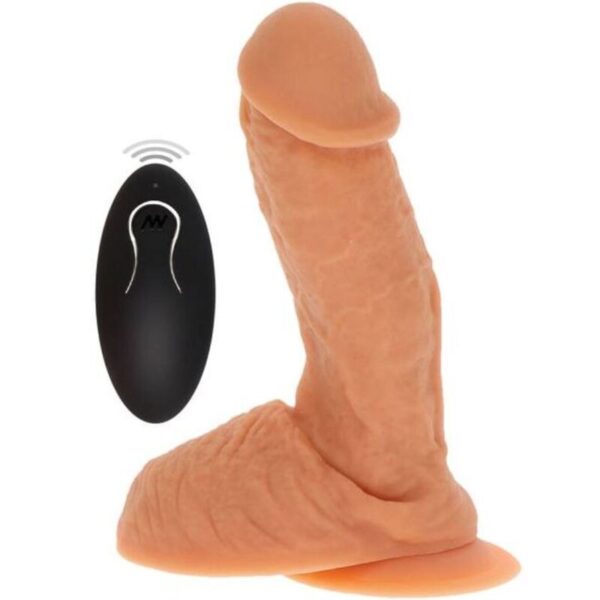 Mercadox GET REAL - PELE VIBRANTE DE SILICONE DILDO