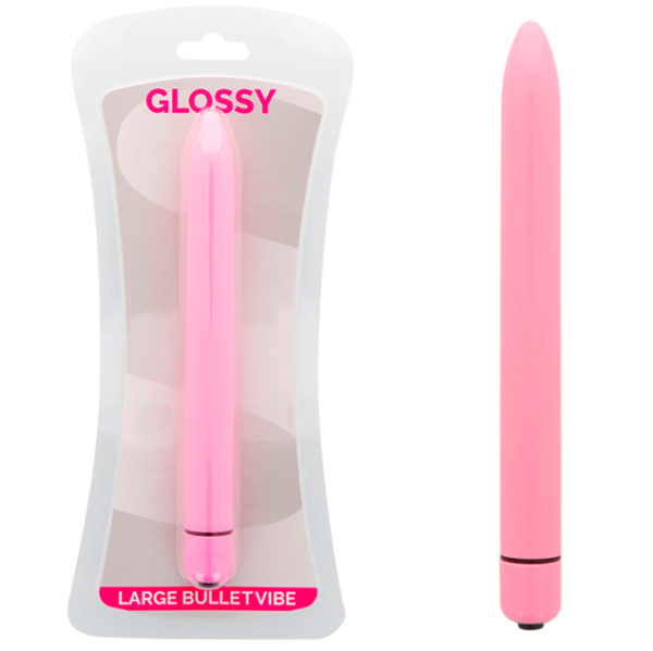 Mercadox GLOSSY SLIM - VIBRADOR ROSA