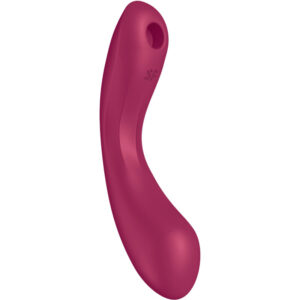 SATISFYER – CURVE TRINITY 1 AIR PULSE VIBRATION VERMELHO