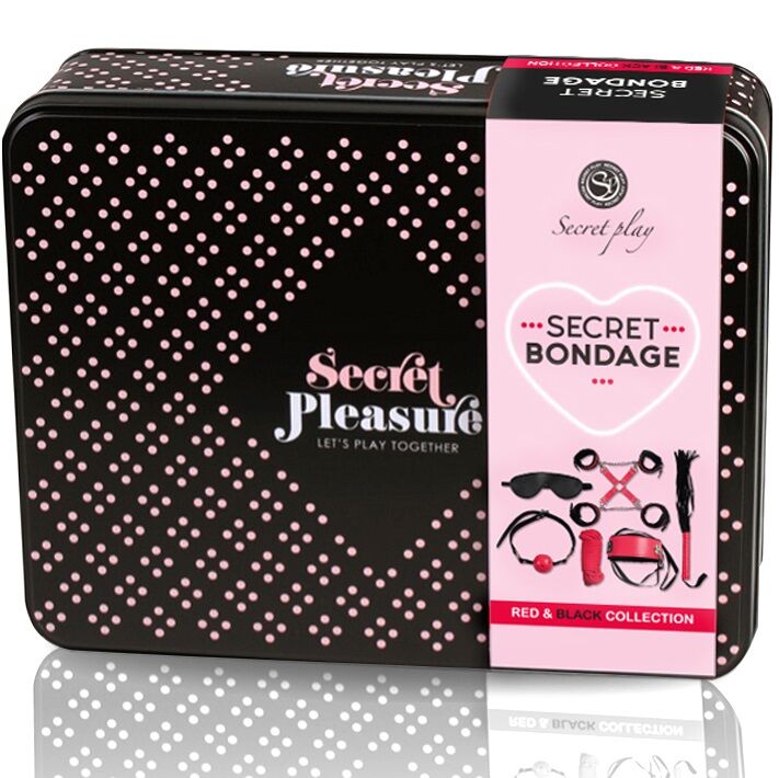 Mercadox SECRETPLAY - BDSM SET 6 PCS RED COLLECTION