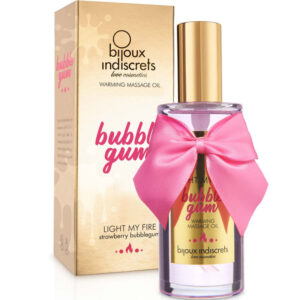 BIJOUX – INDISCRETS ÓLEO DE MASSAGEM LIGHT MY FIRE EFEITO DE CALOR SABOR GOMA