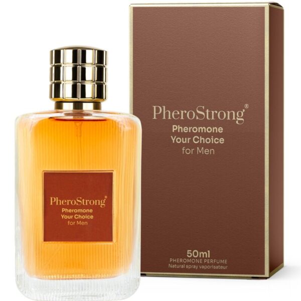 Mercadox PHEROSTRONG - PERFUME DE FEROMONAS SUA ESCOLHA PARA HOMEM 50 ML
