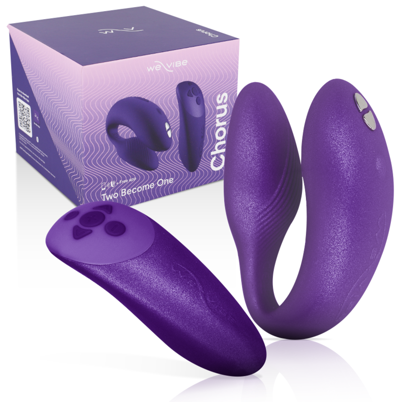 Mercadox WE-VIBE - VIBRADOR CHORUS PARA CASAIS COM LILAC SQUEEZE CONTROL