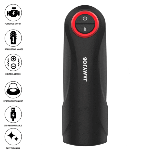 JAMYJOB - MASTURBADOR AUTOMÁTICO DE VAGINA POR GRAVIDADE 5 MODOS DE SUCÇÃO - Image 2