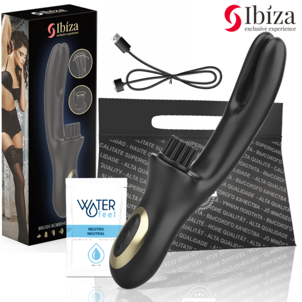 IBIZA - ESCOVAÇÃO DE CLITÓRIS MULTICÉLULAS DE ALTA TECNOLOGIA RABITT E VIBRADOR DE ONDA DUPLA - Image 2