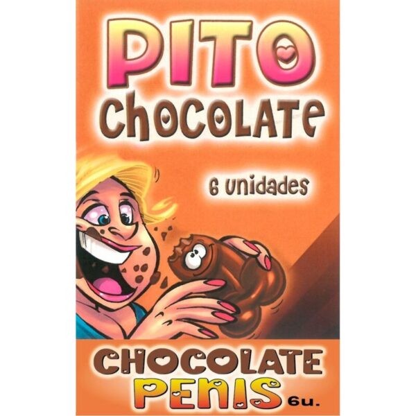 Mercadox DIABLO PICANTE - CAIXA DE 6 CHOCOLATES EM FORMA DE PÊNIS