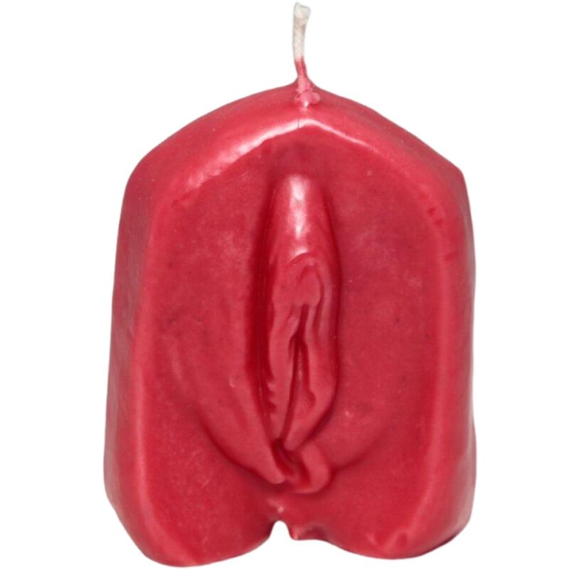 Mercadox DIABLO PICANTE - VELA EM FORMA DE VAGINA VERMELHA