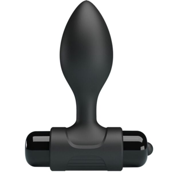 PRETTY LOVE - VIBRA BUTT 10 VIBRAÇÕES PLUG ANAL PRETO - Image 2