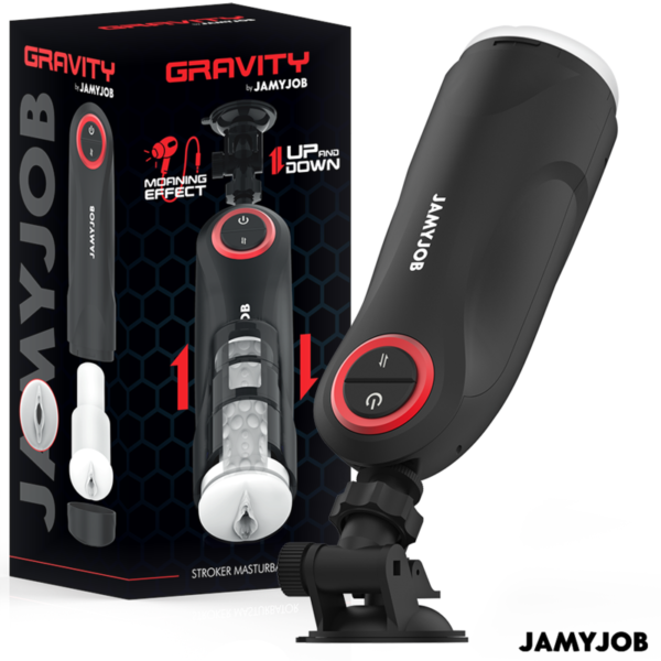 Mercadox JAMYJOB - MASTURBADOR AUTOMÁTICO DE VAGINA POR GRAVIDADE 5 MODOS DE SUCÇÃO