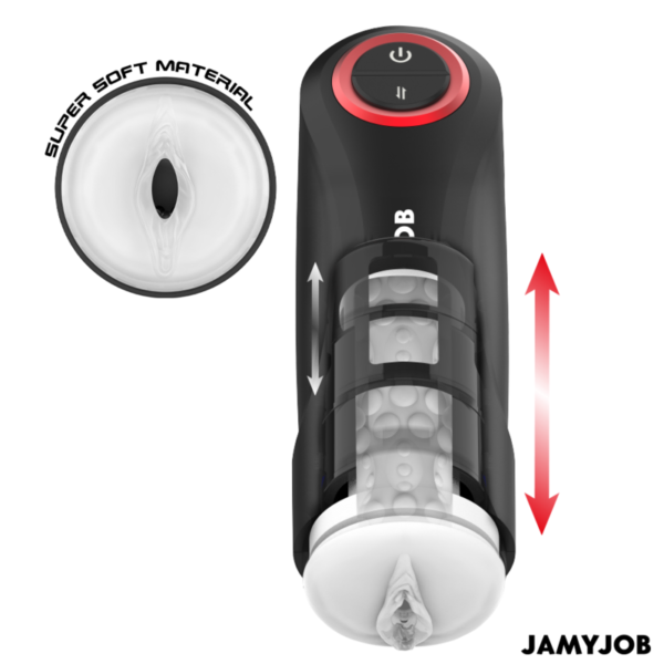 JAMYJOB - MASTURBADOR AUTOMÁTICO DE VAGINA POR GRAVIDADE 5 MODOS DE SUCÇÃO - Image 3