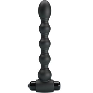 Mercadox PRETTY LOVE - LYNN SILICONE ANAL PLUG 10 VIBRAÇÕES PRETO