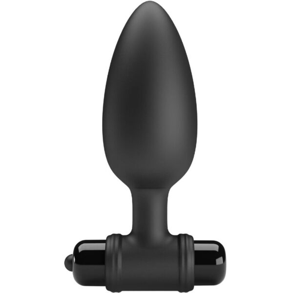 Mercadox PRETTY LOVE - VIBRA BUTT PLUG 2 ANAL PLUG 10 VIBRAÇÕES PRETO