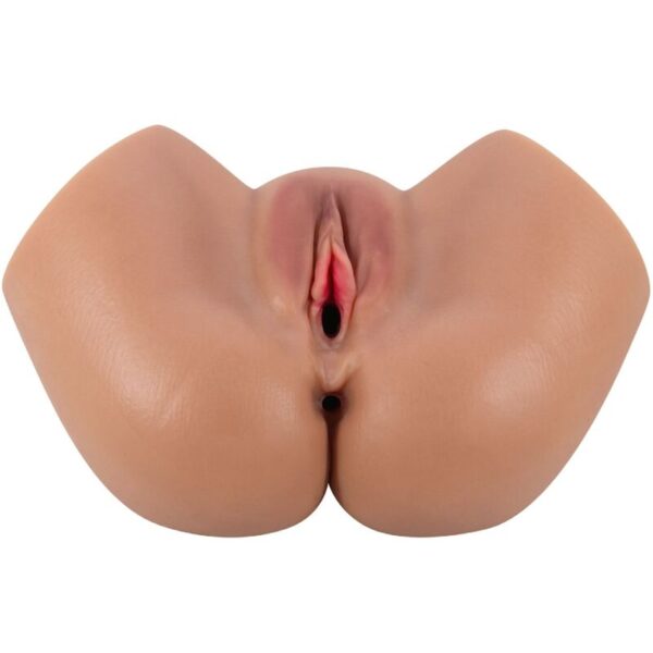 CRAZY BULL - VIBRADOR HAILEY BUTT COM VAGINA E ÂNUS REALISTAS MULATA CONTROLE REMOTO - Image 3
