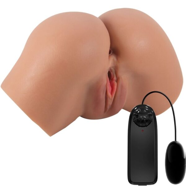 CRAZY BULL - VIBRADOR HAILEY BUTT COM VAGINA E ÂNUS REALISTAS MULATA CONTROLE REMOTO - Image 2