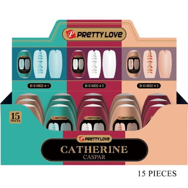 Mercadox PRETTY LOVE - CASPAR PACK 15 MASTURBADORES MASCULINOS VARIOS