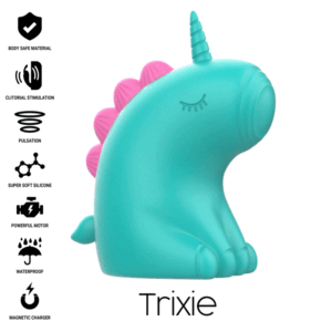 INTENSE – TRIXIE ESTIMULADOR VERDE UNICÓRNIO