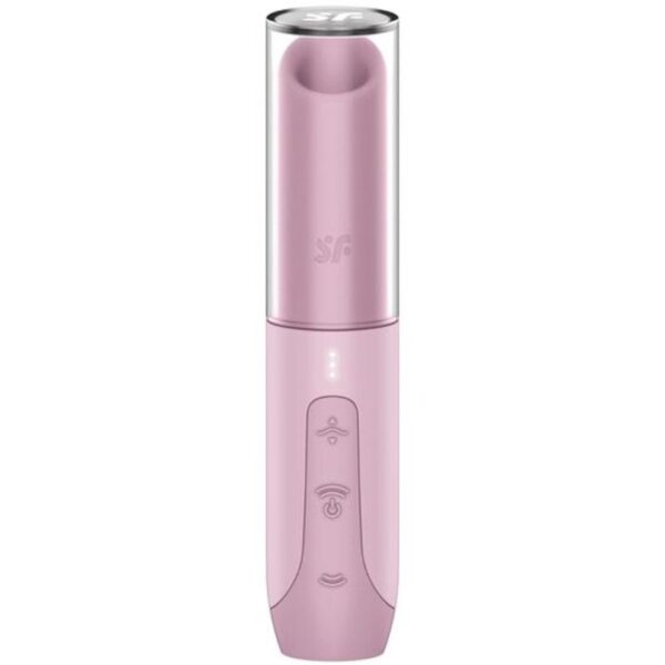 SATISFYER - ESTIMULADOR DE CLITÓRIS SECRET KISS WAVE ROSA - Image 2