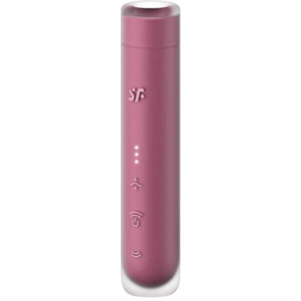 Mercadox SATISFYER - ESTIMULADOR DE CLITÓRIS FIRST KISS WAVE GARNET