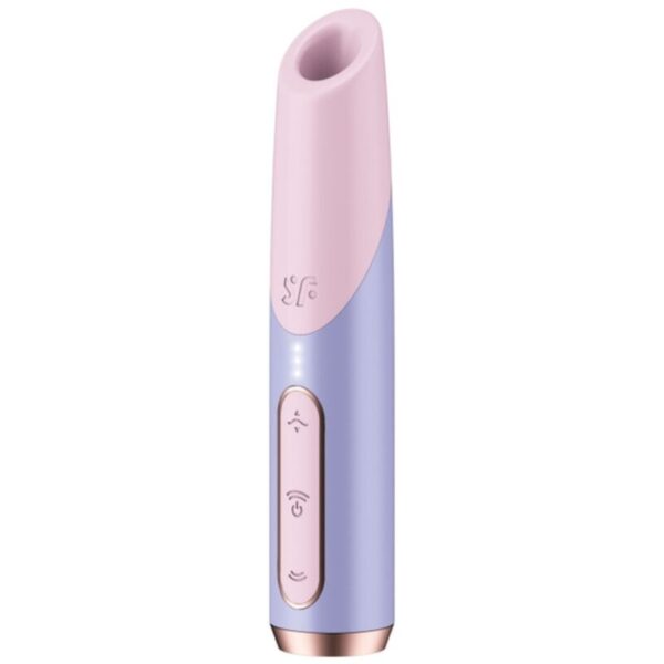 Mercadox SATISFYER - ESTIMULADOR DE CLITÓRIS BOLD KISS WAVE ROSA / VIOLETA