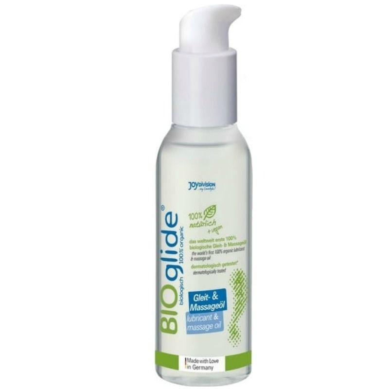 Mercadox BIOGLIDE - ÓLEO DE MASSAGEM E LUBRIFICANTE ORGÂNICO 125 ML
