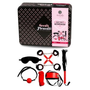 SECRETPLAY – BDSM SET 6 PCS RED COLLECTION