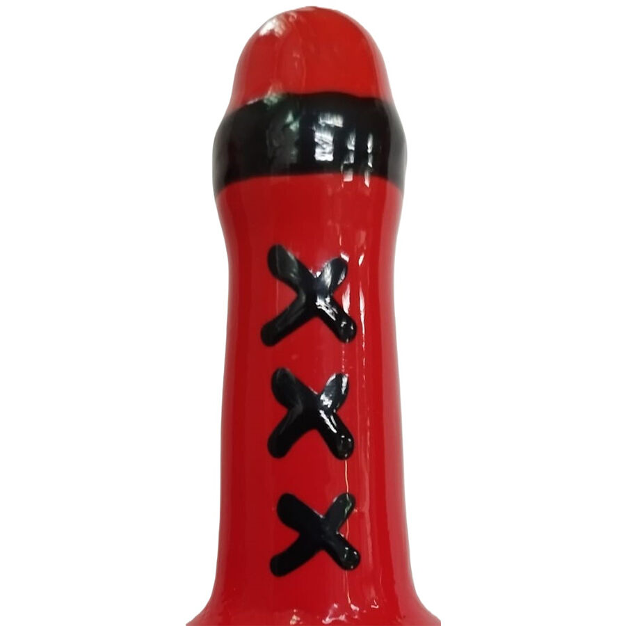Mercadox CONDOMERIE - PRESERVATIVOS NOVIDADES PINTADOS À MÃO AMSTERDAM VERMELHO