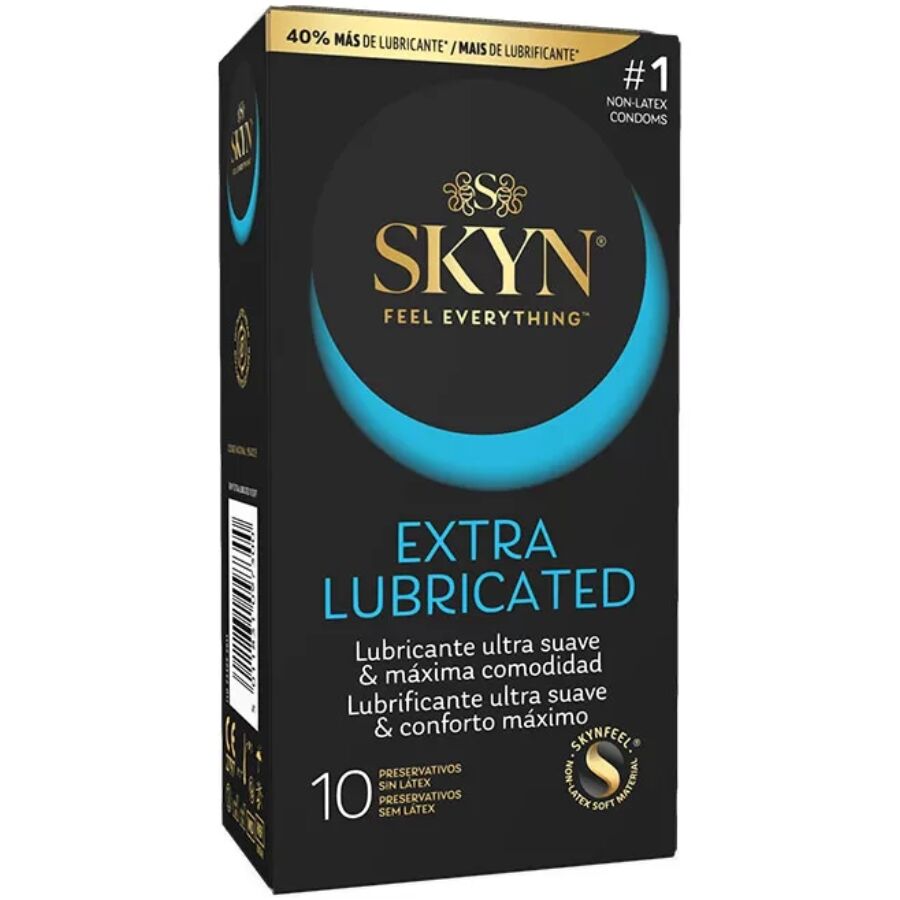 Mercadox SKYN - PRESERVATIVO EXTRA LUBRIFICADO 10 UNIDADES