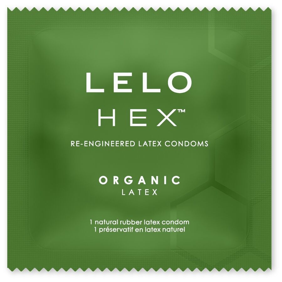LELO - CAIXA DE PRESERVATIVOS ORGÂNICOS HEX 12 UNIDADES - Image 2
