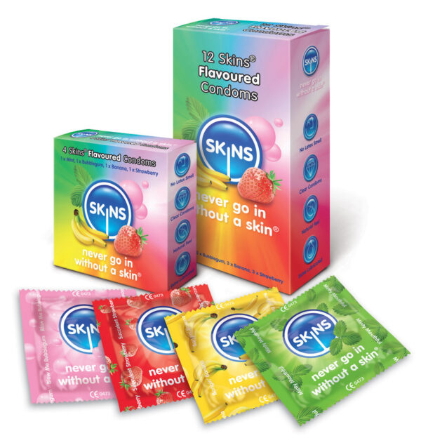 Mercadox SKINS - CONDOMÍNIO SABORES PARA PELE 12 PACK