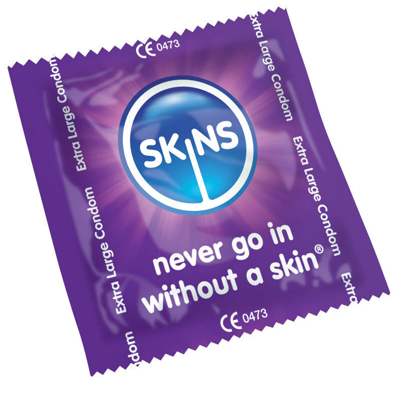 Mercadox SKINS - CONDOM EXTRA LARGE BAG 500