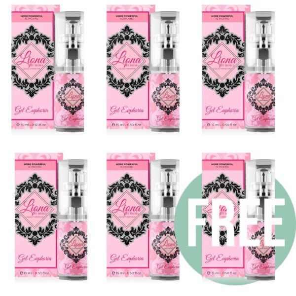 Mercadox LIONA BY MOMA - LIQUID VIBRADOR EUPHORIA GEL 15 ML 5+1 GRÁTIS