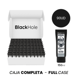 MOQ 90 – GEL À BASE DE ÁGUA BLACK HOLE EXTRA DILATAÇÃO 150 ML