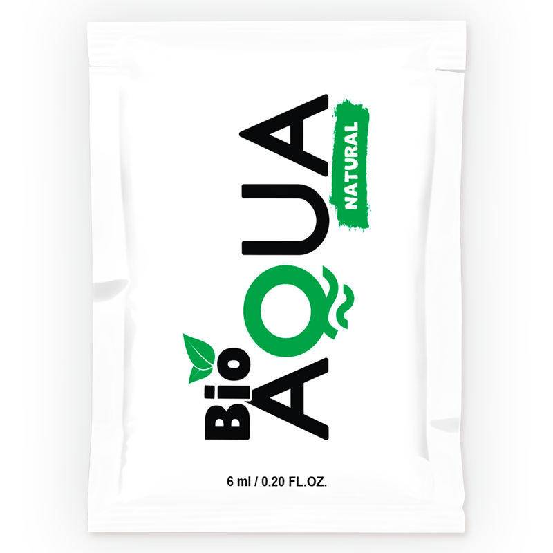 Mercadox BIOAQUA - LUBRIFICANTE À BASE DE ÁGUA INGREDIENTES NATURAIS 6 ML