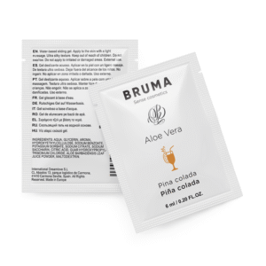 BRUMA – GEL DESLIZANTE DE ALOE VERA SABOR PINA COLADA 6 ML