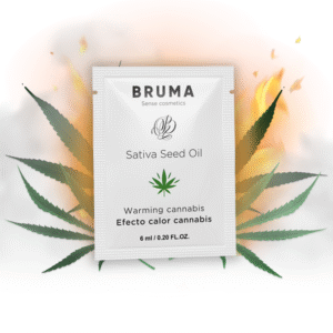 BRUMA – SATIVA SEED OIL SLIDING GEL AQUECEDOR SABOR CANNABIS 6 ML
