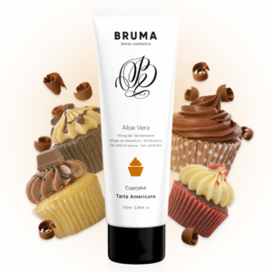 BRUMA – GEL DESLIZANTE DE ALOE VERA SABOR CUPCAKE 100 ML