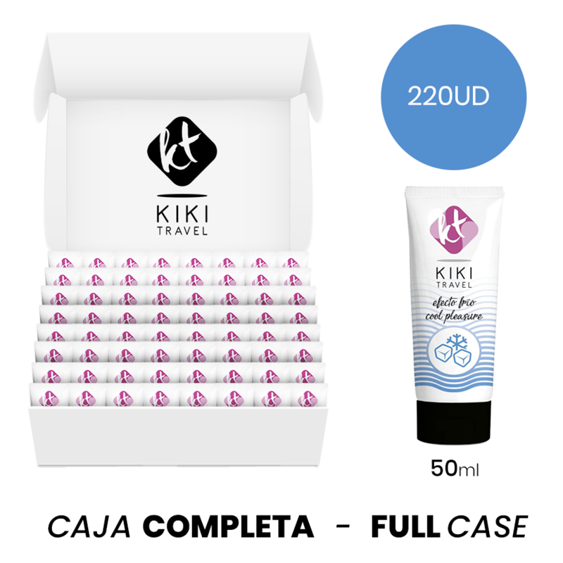 Mercadox MOQ 220 - KIKÍ TRAVEL LUBRIFICANTE À BASE DE ÁGUA SABOR FRUTAS TROPICAIS - 50 ML