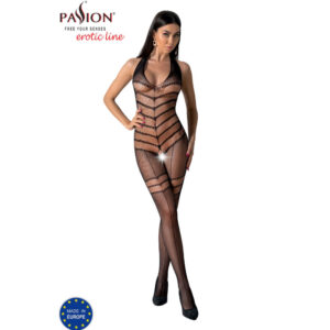 PASSION – BS100 BODYSTOCKING PRETO TAMANHO ÚNICO