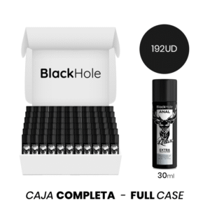 MOQ 192 – DILATAÇÃO ANAL À BASE DE SILICONE BLACK HOLEGEL 30 ML