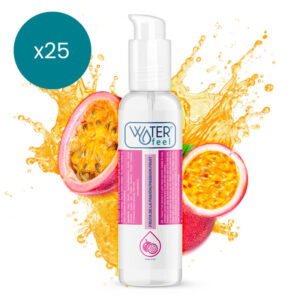 WATERFEEL – LUBRIFICANTE À BASE DE ÁGUA DE MARACUJÃO 175 ML PACK 25 UNIDADES