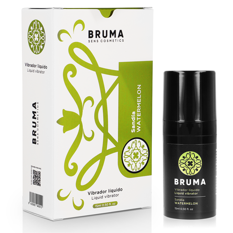 Mercadox BRUMA - VIBRADOR LÍQUIDO ULTRA DESLIZANTE MELANCIA 15 ML