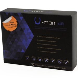 500 COSMETICS – U-MAN AUMENTA O TAMANHO DO PÊNIS E A POTÊNCIA SEXUAL – 30 CÁPSULAS