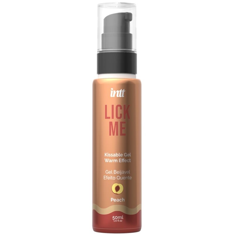 Mercadox INTT - LICK ME PEACH GEL COMESTÍVEL EFEITO CALOR