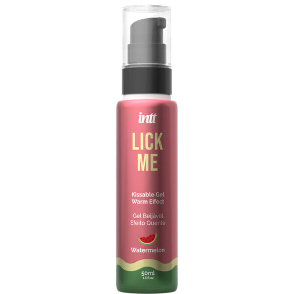 Mercadox INTT - GEL COMESTÍVEL LICK ME WATERMELON EFEITO CALOR