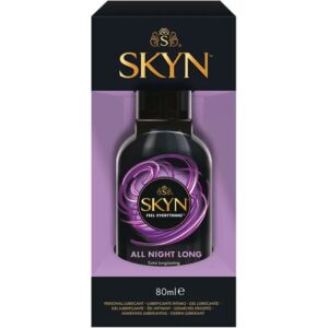 SKYN – LUBRIFICANTE À BASE DE SILICONE PARA TODA A NOITE 80 ML