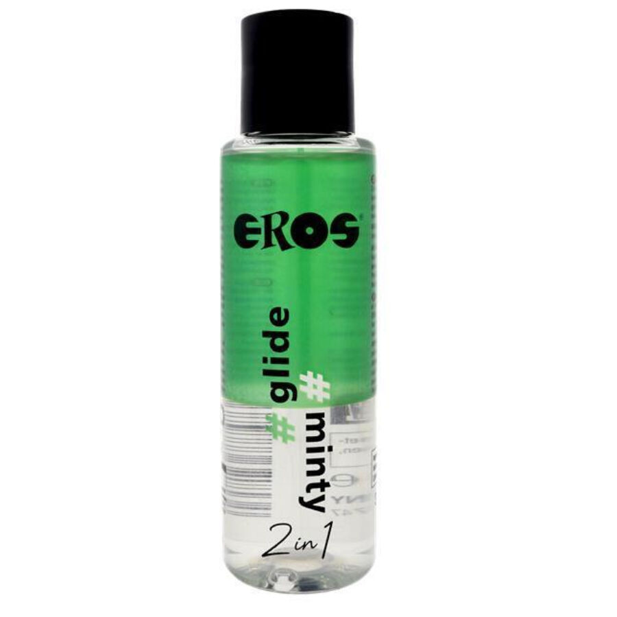 Mercadox EROS - LUBRIFICANTE À BASE DE SILICONE "2 IN 1"GLIDE MENTA 100 ML
